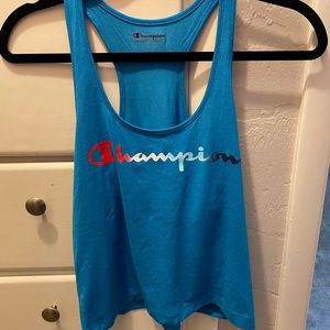 Champion cropped tank. Size Small